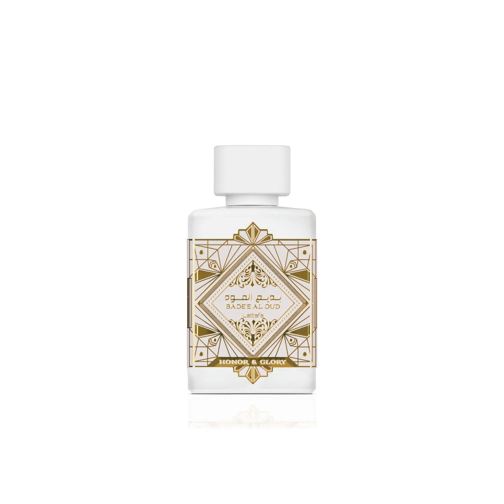 Lattafa Bade'e Al Oud Honor & Glory  Eau de Parfum Long-Lasting Fragrance for Unisex, 3.40 Ounce / 100 ml