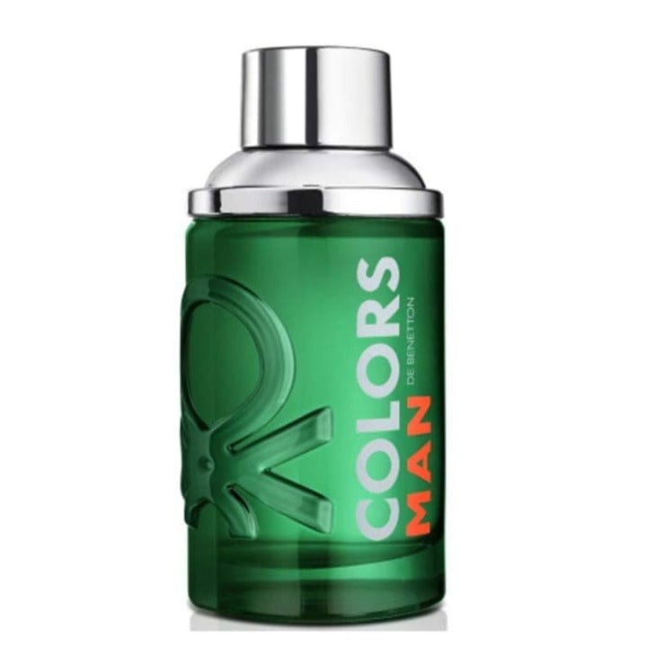 Benetton Colors de Benetton Man Green Men’s Perfume/Cologne For Men Eau de Toilette 3.4 oz / 6.7 oz Edt