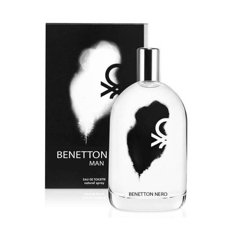 Benetton Colors Nero Men’s Perfume/Cologne For Men Eau de Toilette 3.3 oz Edt
