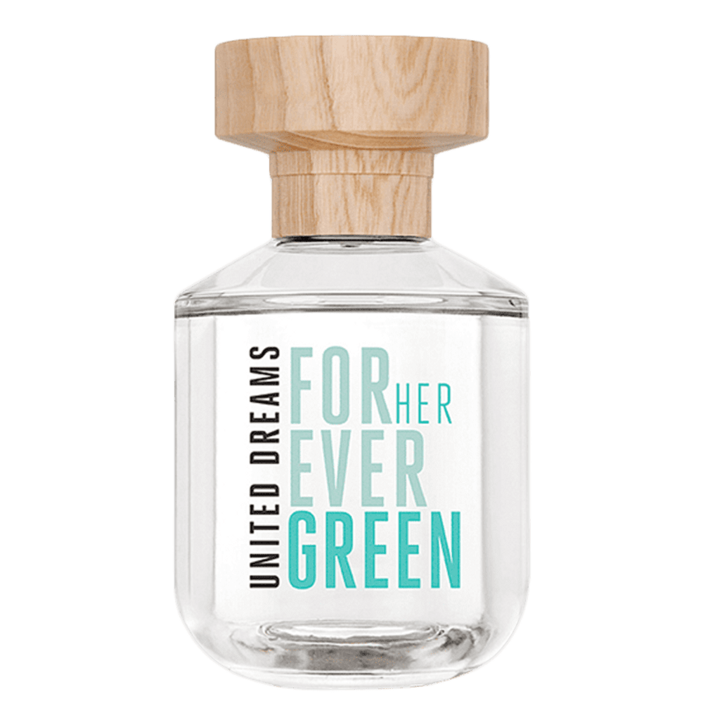 Benetton Colors United Dreams Forever Green for Her Women’s Perfume/Cologne For Women Eau de Toilette 2.7 oz Edt