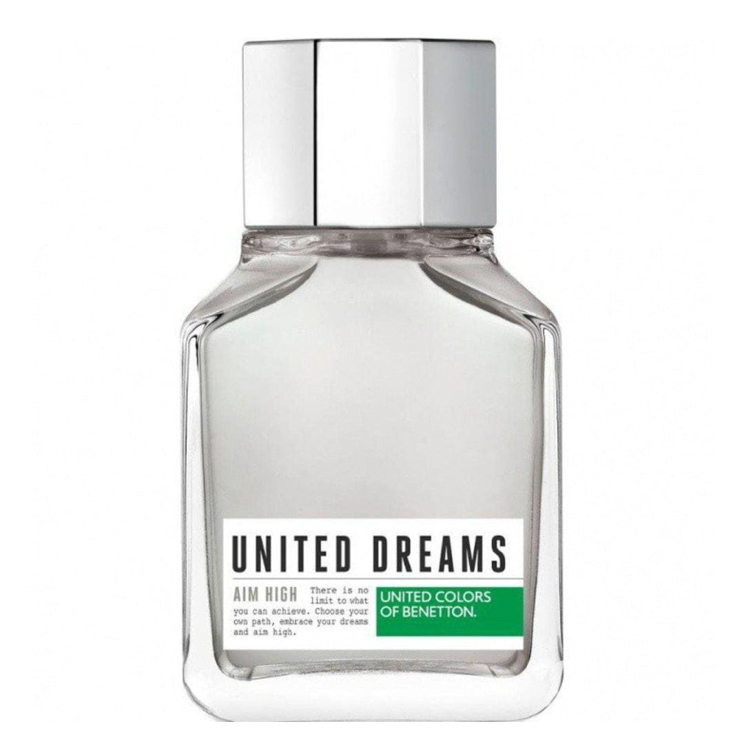 Benetton Colors United Dreams Men Aim High Men’s Perfume/Cologne For Men Eau de Toilette 3.4 oz / 6.7 oz / Gift Set 3.4 oz Edt