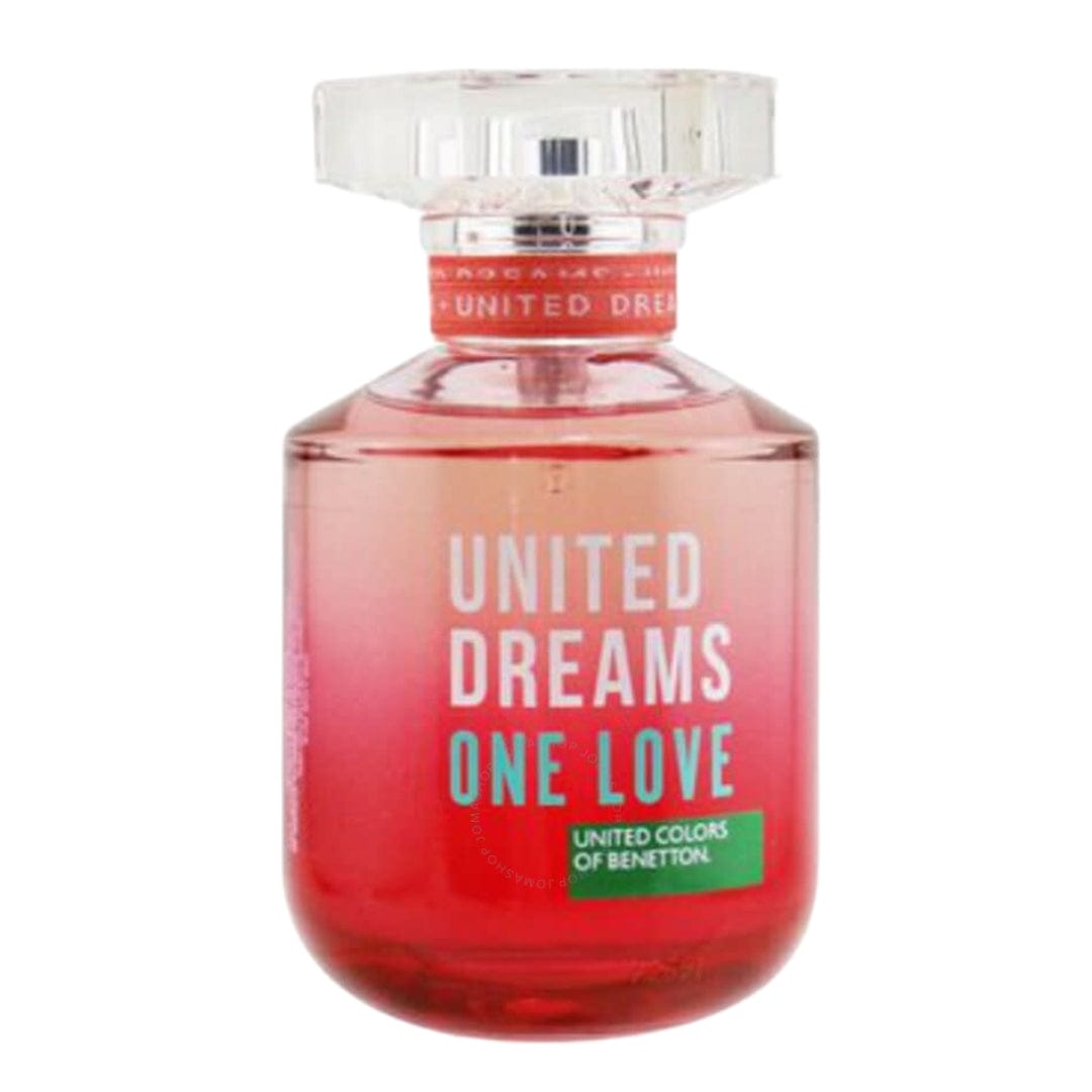 Benetton Colors United Dreams One Love Woman Pink Women’s Perfume/Cologne For Women Eau de Toilette 2.7 oz Edt