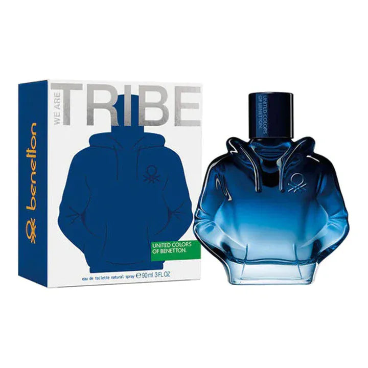 Benetton Colors We Are Tribe Men’s Perfume/Cologne For Men Eau de Toilette 3.0 Oz Edt