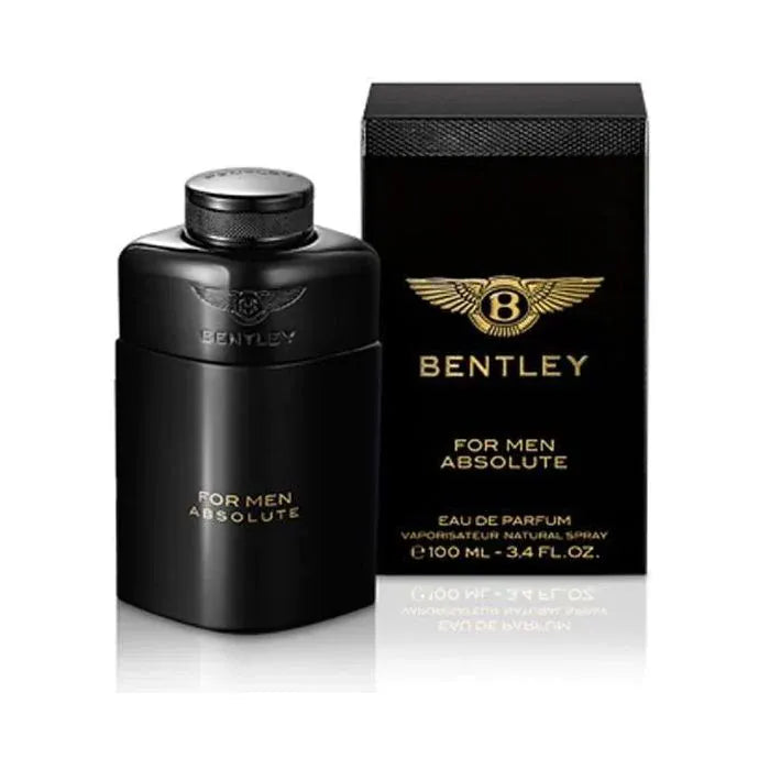 Bentley Bentley For Men Absolute Perfume for Men/Cologne for Men Eau de Parfum 3.4 Oz Edp