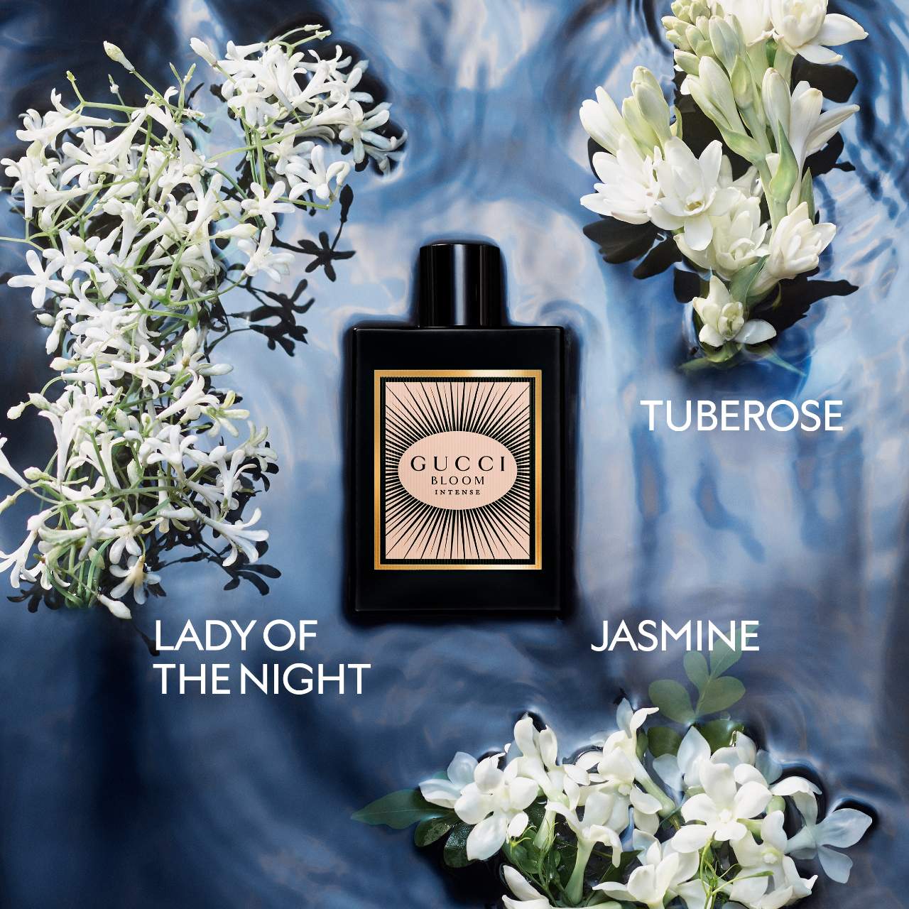 Gucci Bloom Eau de Parfum Intense with Jasmine, Tuberose and Lady of the Night - 100ml