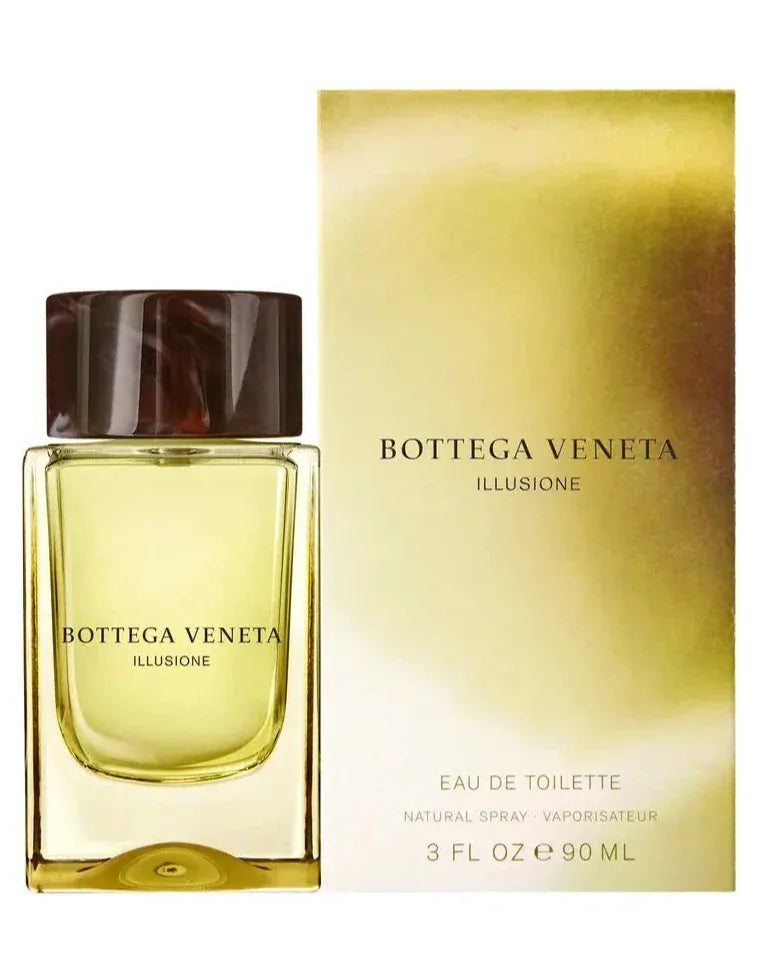 Bottega Veneta Illusione for Him Perfume For Men/Cologne For Men Eau de Toilette 3.0 Oz / Gift Set 3.0 OzEdt