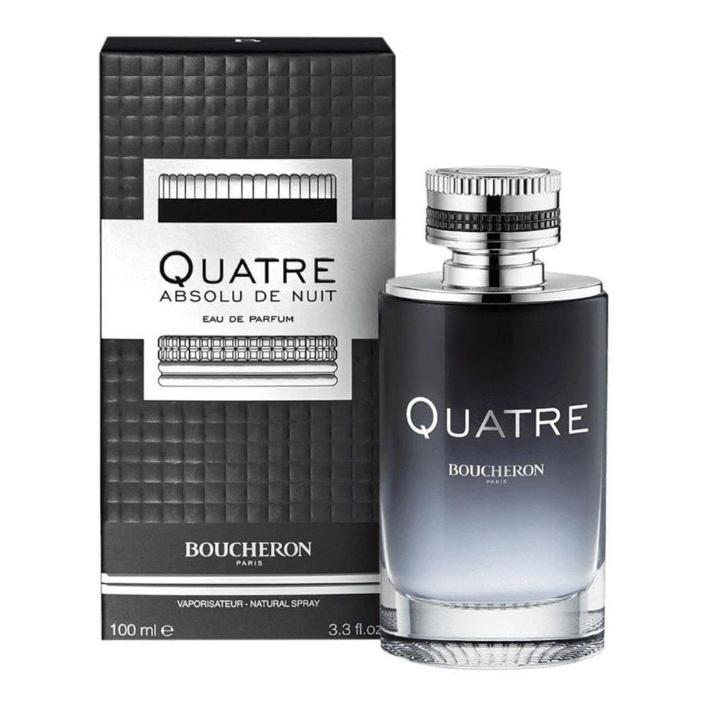 Boucheron Quatre Absolue De Nuit Pour Homme Cologne For Men Eau De Parfum 3.3 oz / Gift Set 3.3 oz Edt