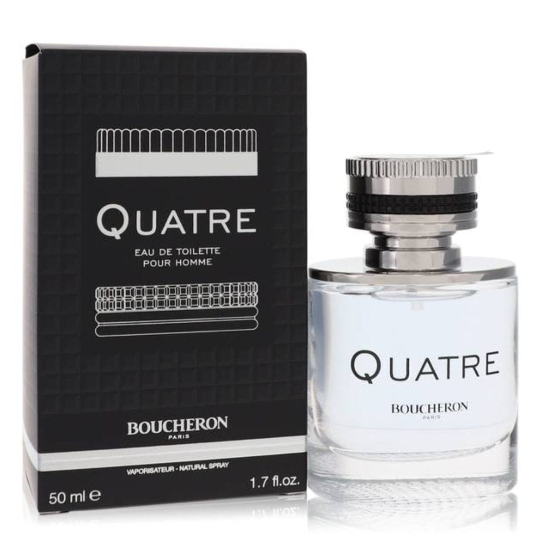 Boucheron Quatre Pour Homme Cologne For Men Eau De Toilette 1.7 oz / 3.3 oz / Gift Set 3.3 oz Edt