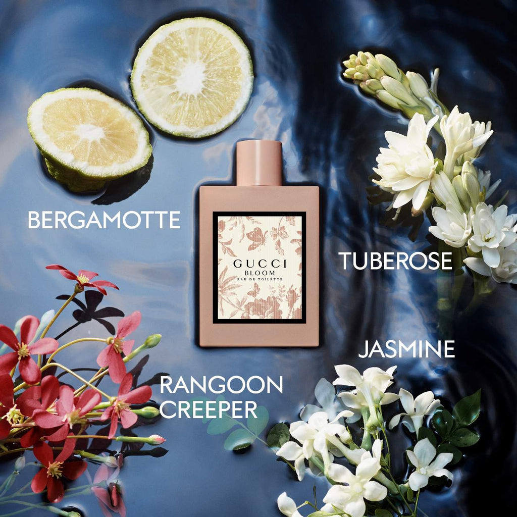 Gucci Bloom Eau de Toilette with Jasmine, Tuberose, and Neroli - 100ml/3.3oz