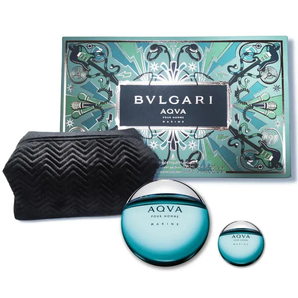 Bvlgari Bvlgari Aqva Pour Homme Marine Men's Perfume/Cologne For Men Eau De Toilette 3.4 oz / Gift Set 3.4 os Edt