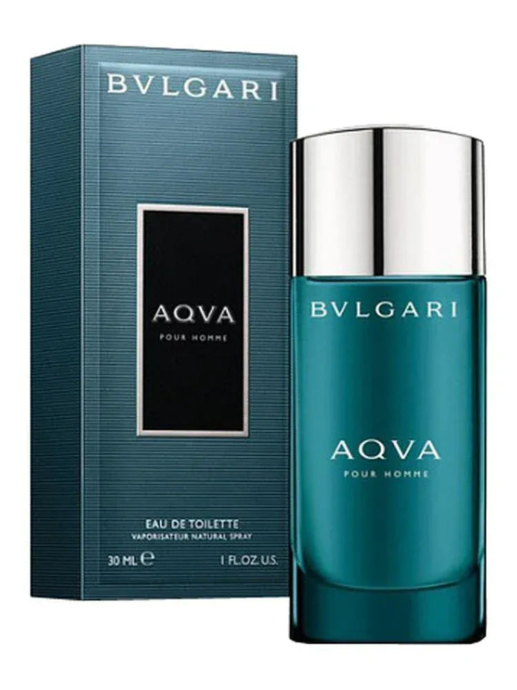 Bvlgari Bvlgari Aqva Pour Homme Men's Perfume/Cologne For Men Eau De Toilette 1.0 oz / 1.7 oz / 3.4 oz / 5.0 oz  / Gift Set 3.4 oz  Edt