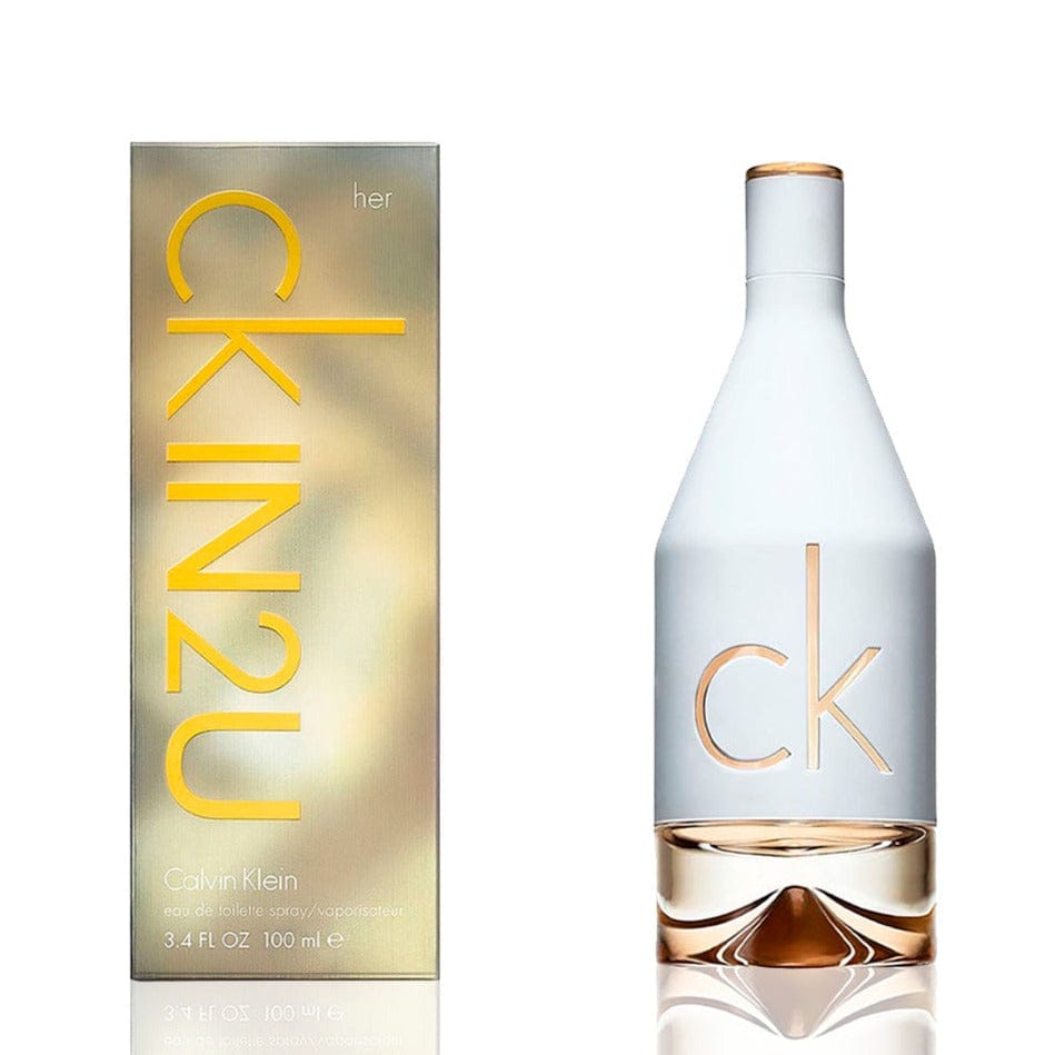 Calvin Klein Ck In2U Women's Perfume/Cologne For Women Eau De Toilette 1.7 oz / 3.4 oz / 5.0 oz Edt