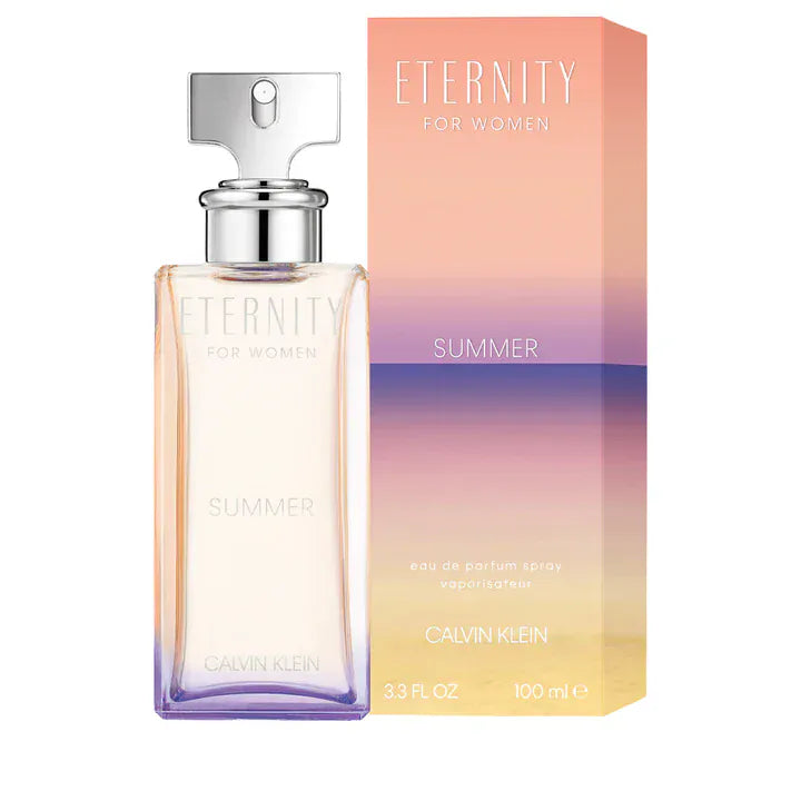 Calvin Klein Eternity Summer 2019 Women Perfume/Cologne For Women Eau de Parfum 3.4 Oz Edp