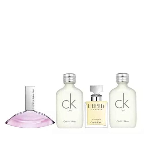 Calvin Klein Mini Set for Her Women's Perfume/Cologne for Women 4 X 0.5 Oz