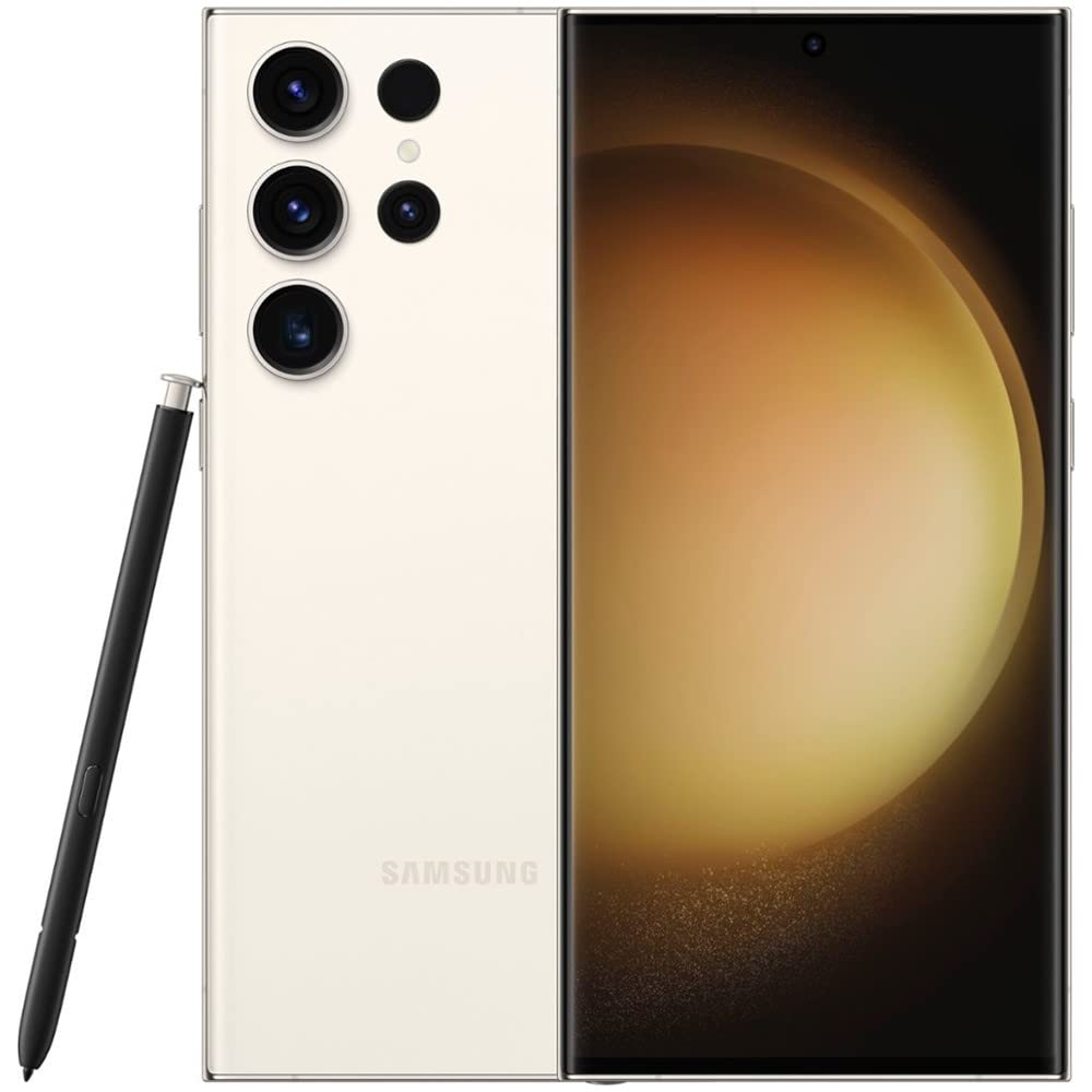 AT&T Samsung Galaxy S23 Ultra 5G - 256GB - Cream - SM-S918UZEAATT