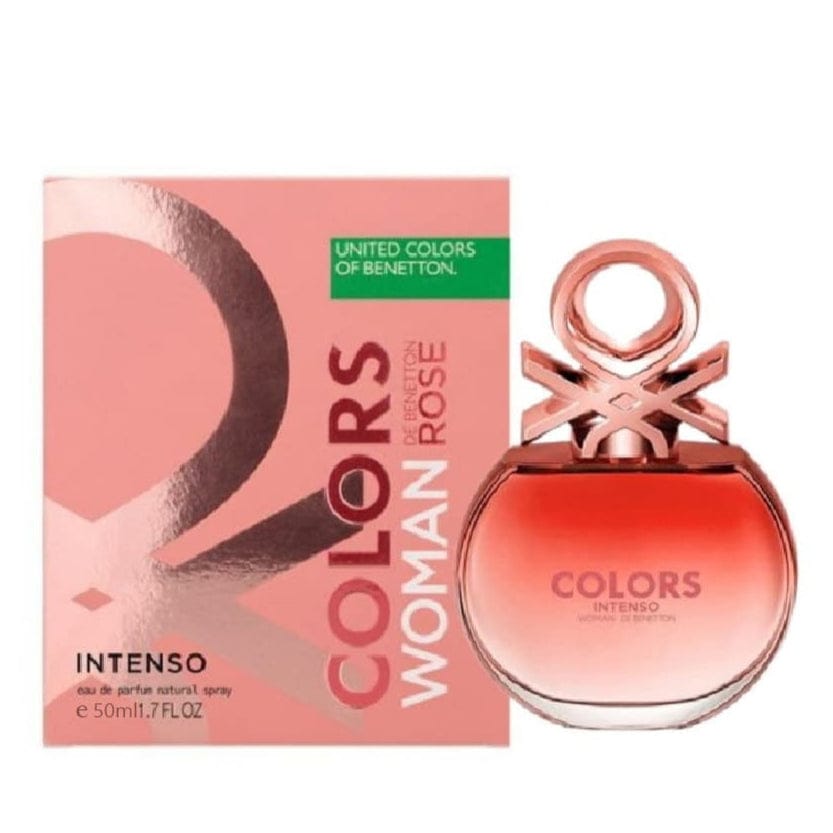 Colors of Benetton Colors Woman Rose Intenso Women’s Perfume/Cologne For Women Eau de Parfum 2.7 oz Edp