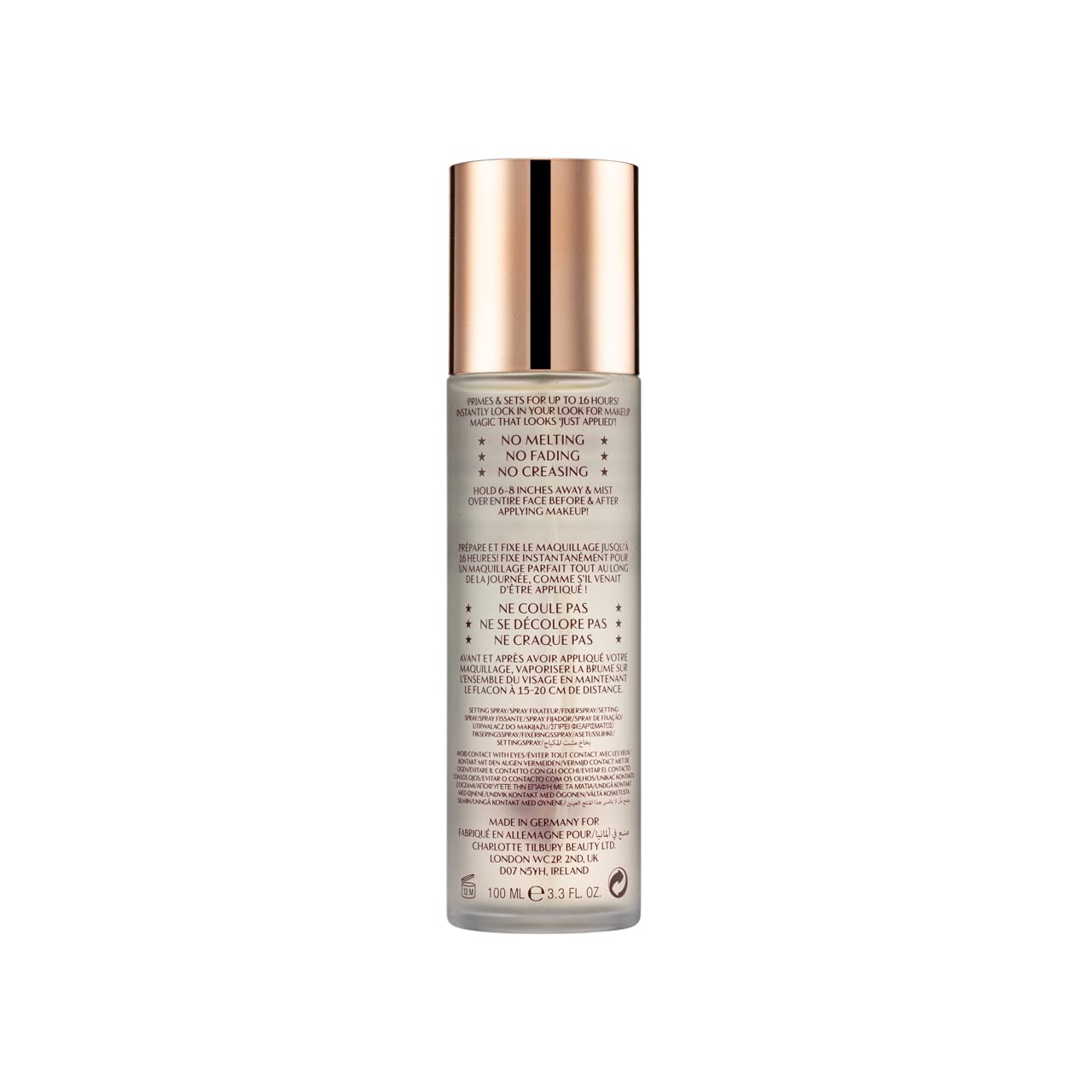 Charlotte Tilbury Airbrush Flawless Hydrating Waterproof Setting Spray 100ml