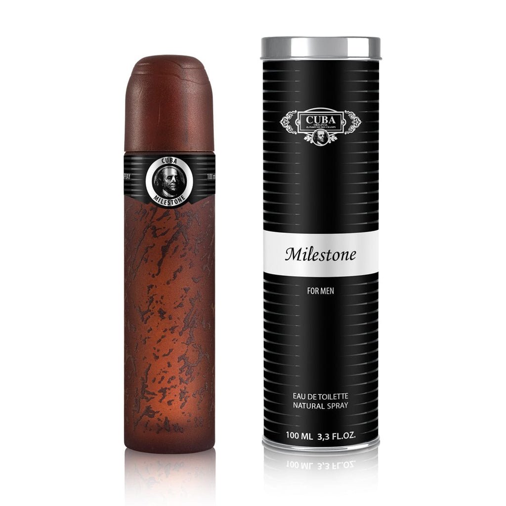 Cuba Paris Milestone Men’s Perfume/Cologne For Men Eau de Toilette 3.3 oz Edt