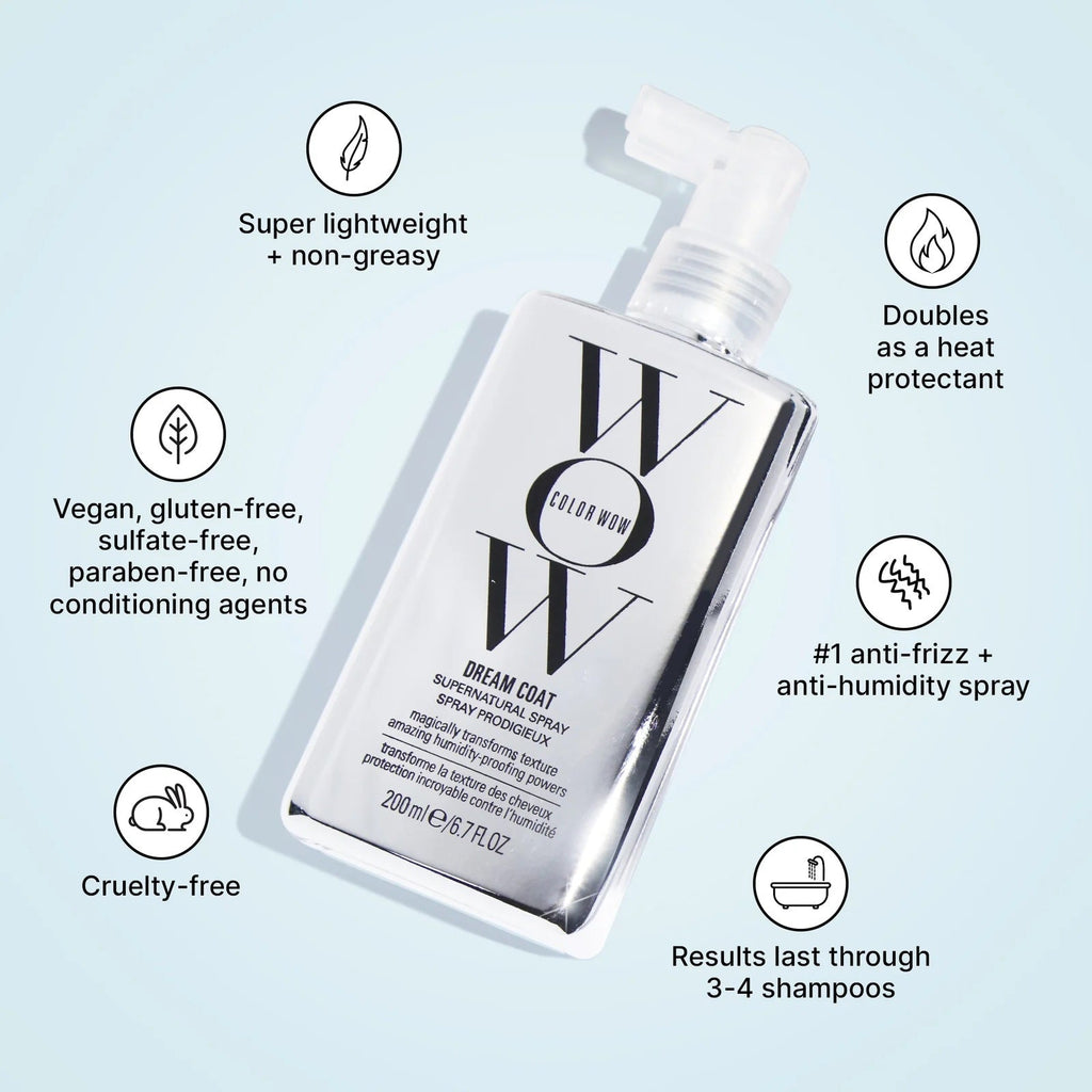Color Wow Dream Coat Supernatural Treatment Spray for Frizzy Hair 200ml