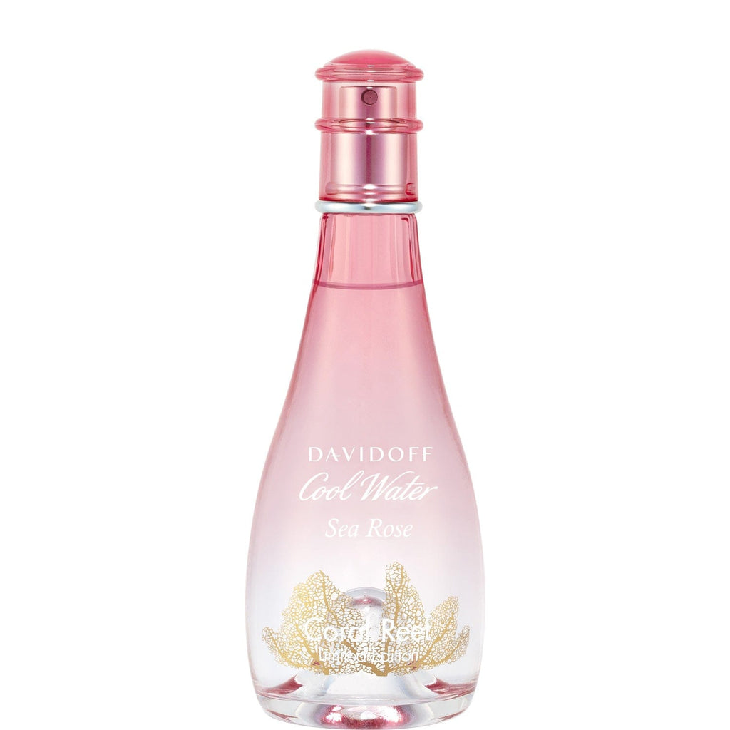 Davidoff Cool Water Sea Rose Coral Reef Edition  Perfume For Women Eau De Toilette Spray 3.4 Oz