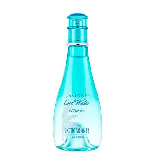 Davidoff Cool Water Woman Exotic Summer Perfume For Women Eau De Toilette Spray 3.4 Oz