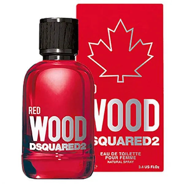 DSQUARED² Red Wood Women’s Perfume/Cologne For Women Eau de Toilette 3.4 oz / Gift Set 3.4 oz Edt