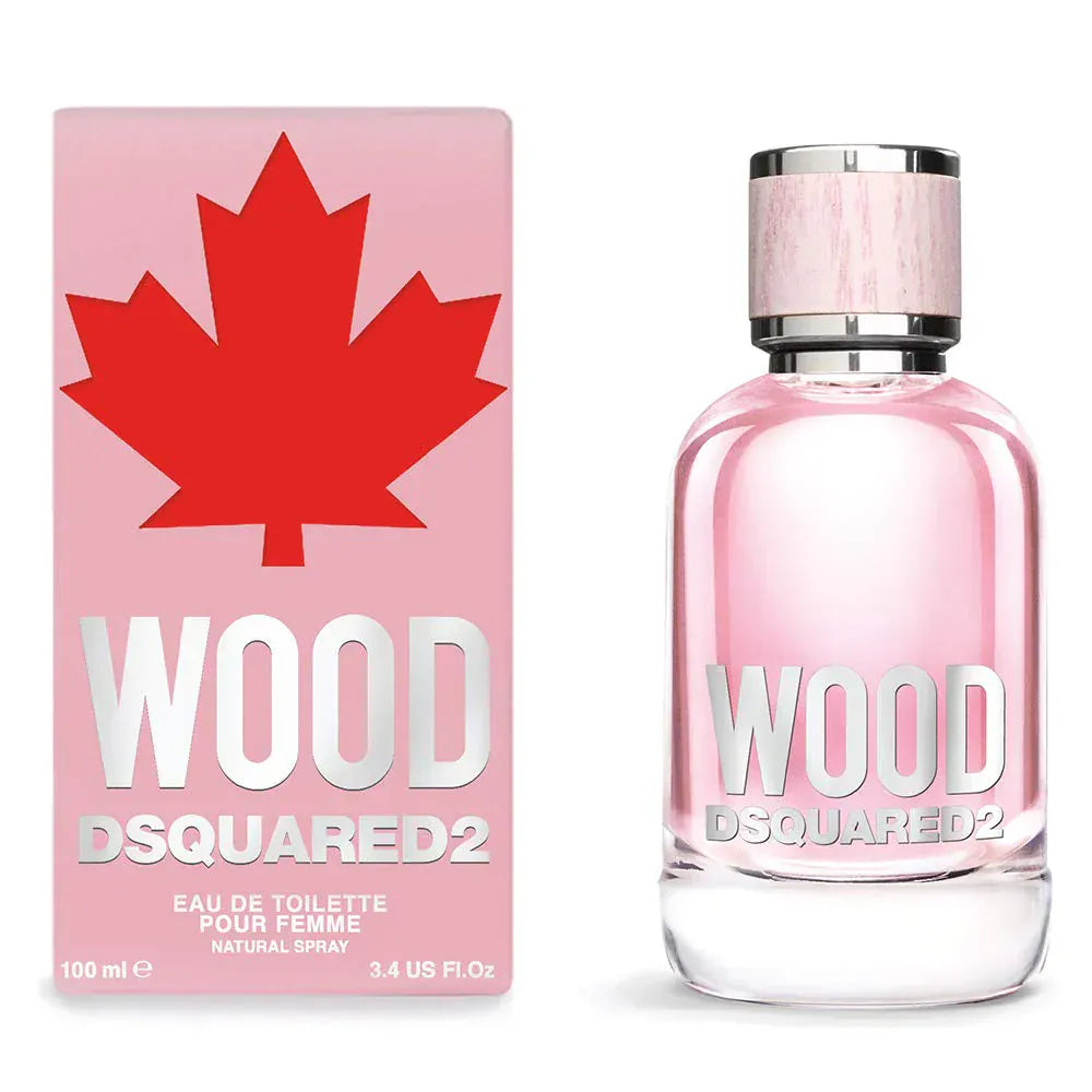 DSQUARED² Wood for Her Women’s Perfume/Cologne For Women Eau de Toilette 3.4 oz / Gift Set 3.4 ozEdt