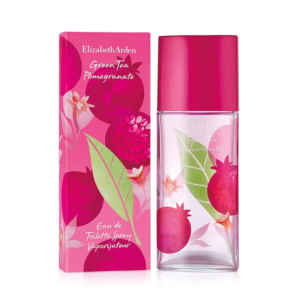 Elizabeth Arden Green Tea Pomegranate Women’s Perfume/Cologne For Women Eau de Toilette 3.4 oz Edt