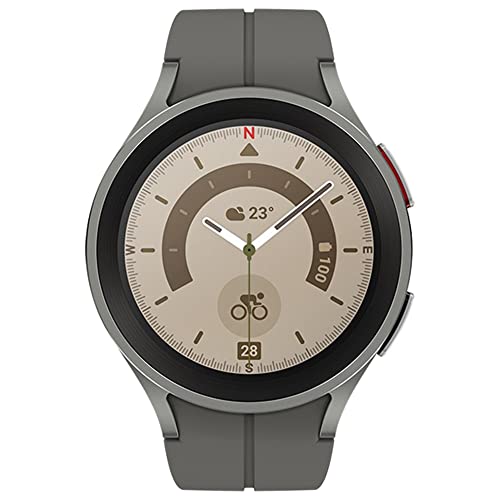 Samsung Galaxy Watch5 Pro Titanium Smartwatch 45mm BT - Gray - SM-R920NZTAXAA
