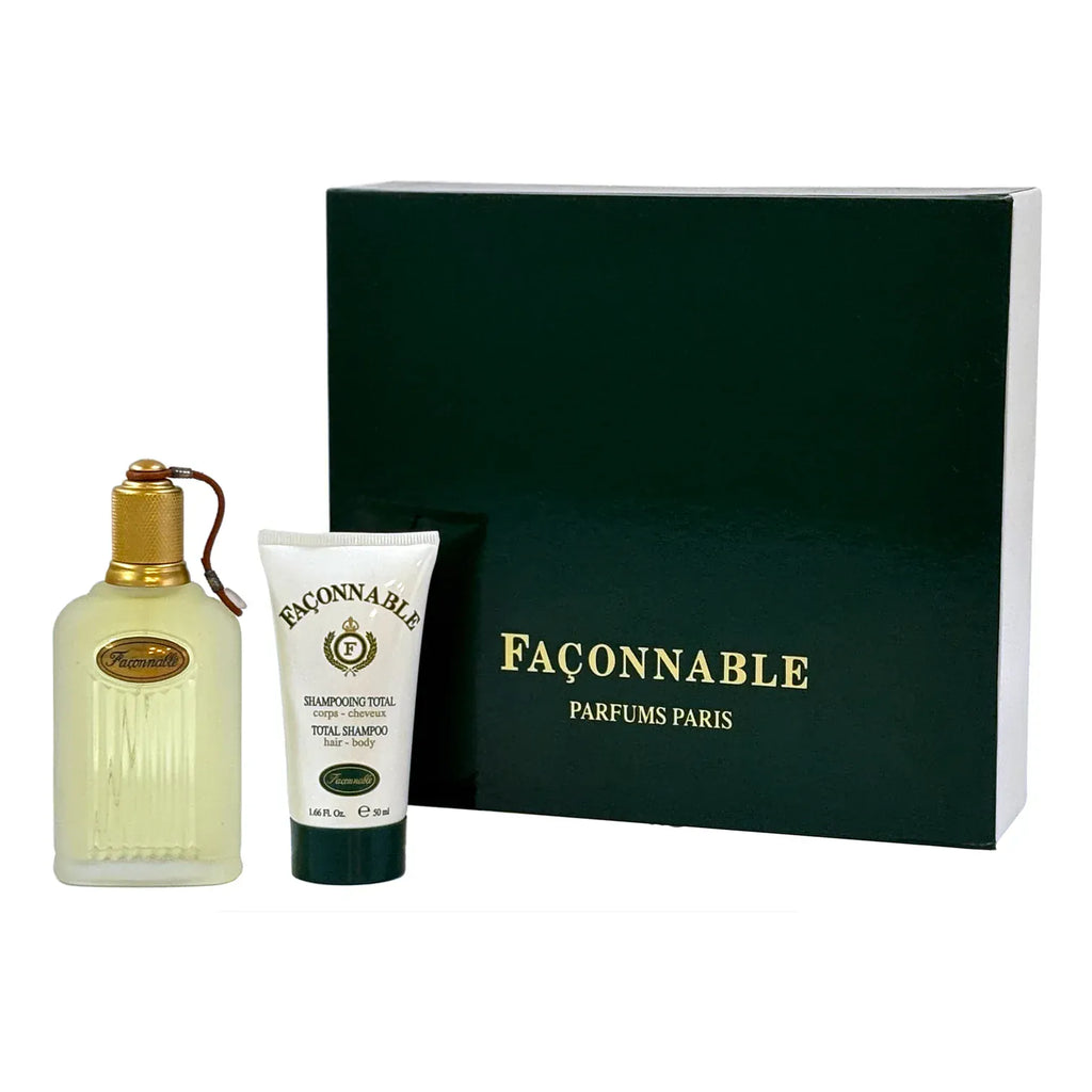 Faconnable Faconnable Men’s Perfume/Cologne For Men Eau de Toilette 3.3 oz / Gift Set 1.7 oz Edt