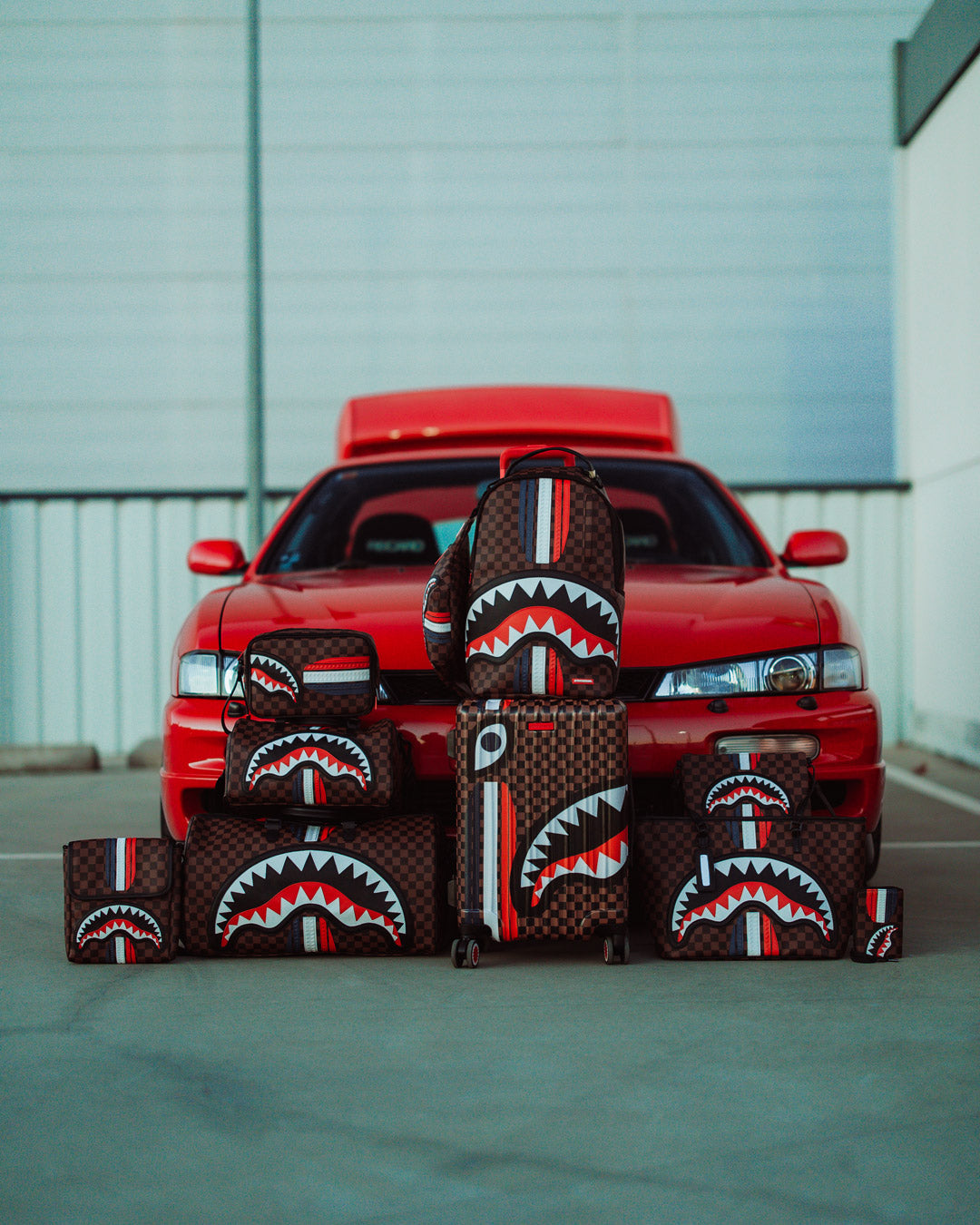 SHARKS IN PARIS GT HARD SHELL CARRY-ON LUGGAGE