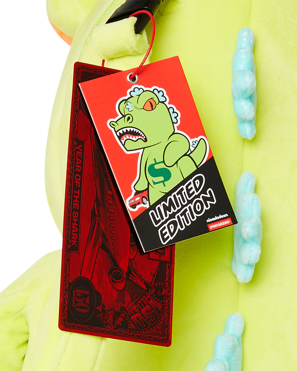 RUGRATS REPTAR GROWL PLUSH BACKPACK