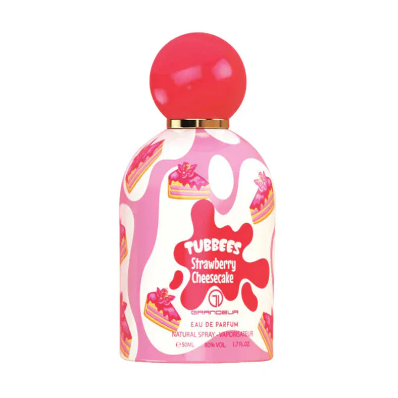 Grandeur Tubbees Strawberry Cheesecake Girls Perfume/Cologne Kids Eau de Parfum 1.7 oz Edp