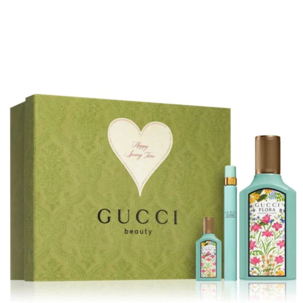 Gucci Flora Gorgeous Jasmine Women’s Perfume/Cologne For Women Eau de Parfum 1.7 oz / 3.3 oz / Gift Set 3.3 oz Edp