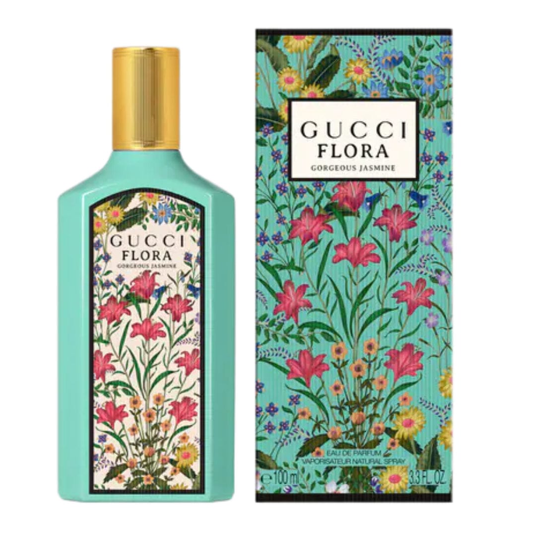 Gucci Flora Gorgeous Jasmine Women’s Perfume/Cologne For Women Eau de Parfum 1.7 oz / 3.3 oz / Gift Set 3.3 oz Edp