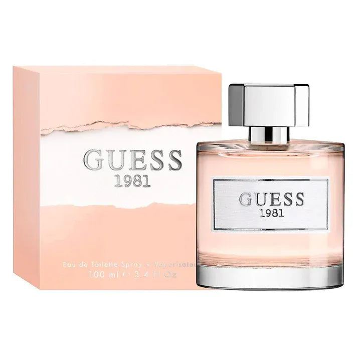 Guess 1981 Women’s Perfume/Cologne For Women Eau de Toilette 3.4 oz / Gift Set 3.4 oz / Body Mist 8.4 oz Edt