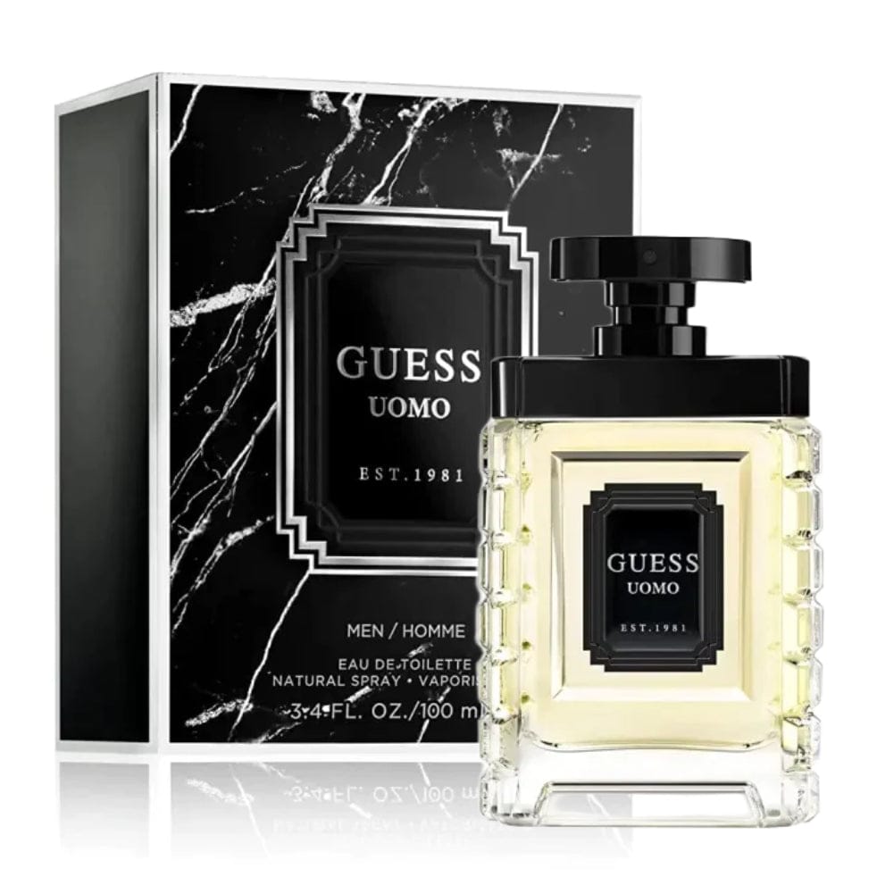 Guess Uomo Men’s Perfume/Cologne For Men Eau de Toilette 3.4 oz Edt