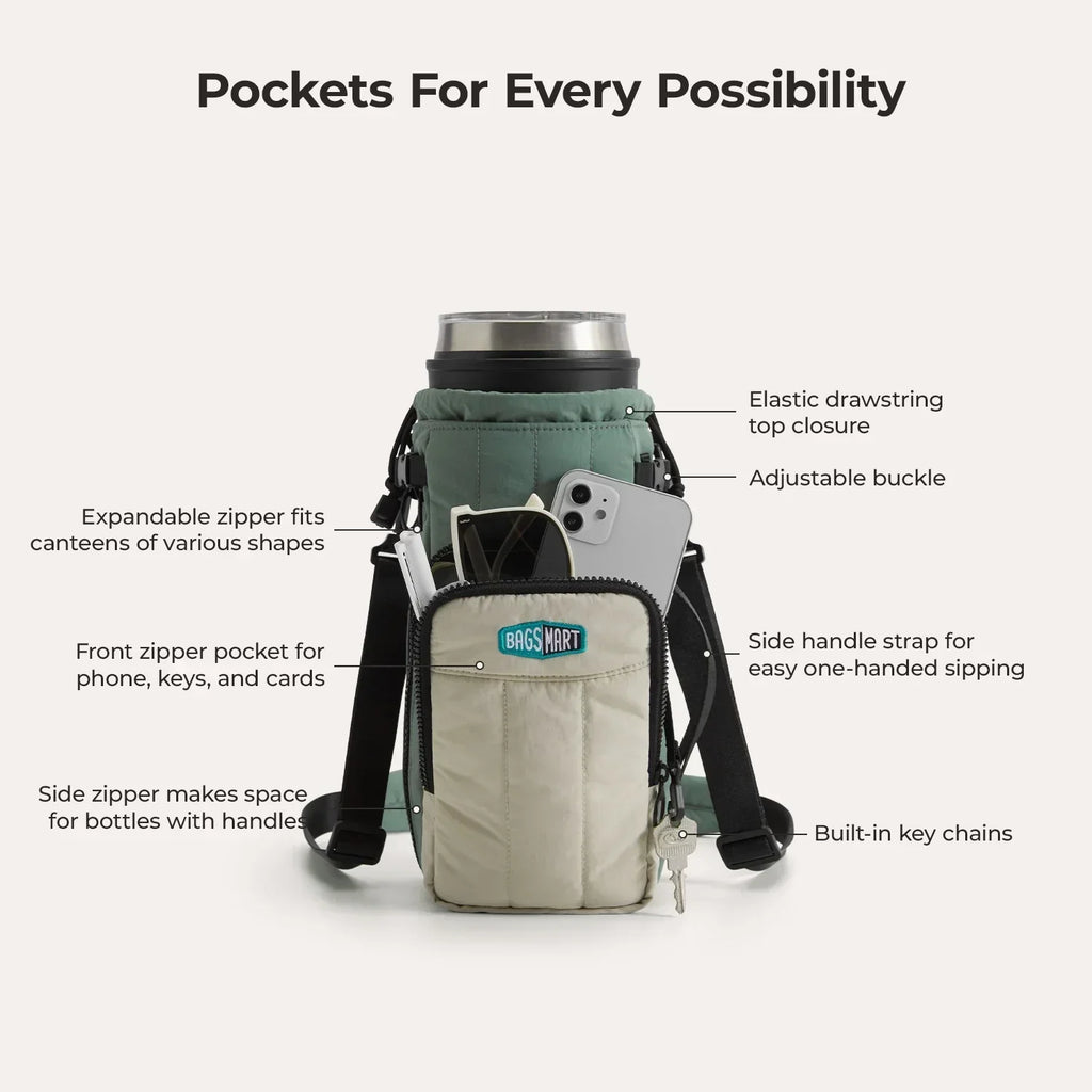 (FREE GIFT) Paz Water Bottle Sling