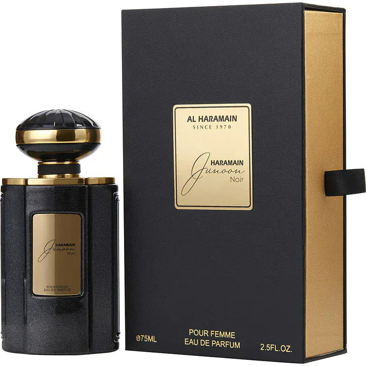 Haramain Junoon Noir Women’s Perfume/Cologne For Women Eau de Parfum 2.5 Edp