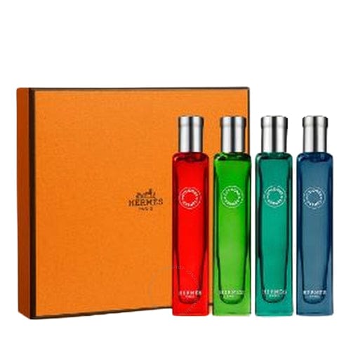 Hermès Iconic Colognes Collection Gift Set Miniature 4 x0.50 oz