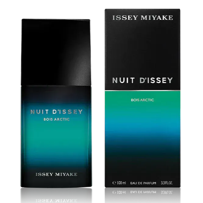 Issey Miyake Nuit d'Issey Bois Arctic For Men/Cologne For Men Eau de Parfum 3.3 Oz Edp