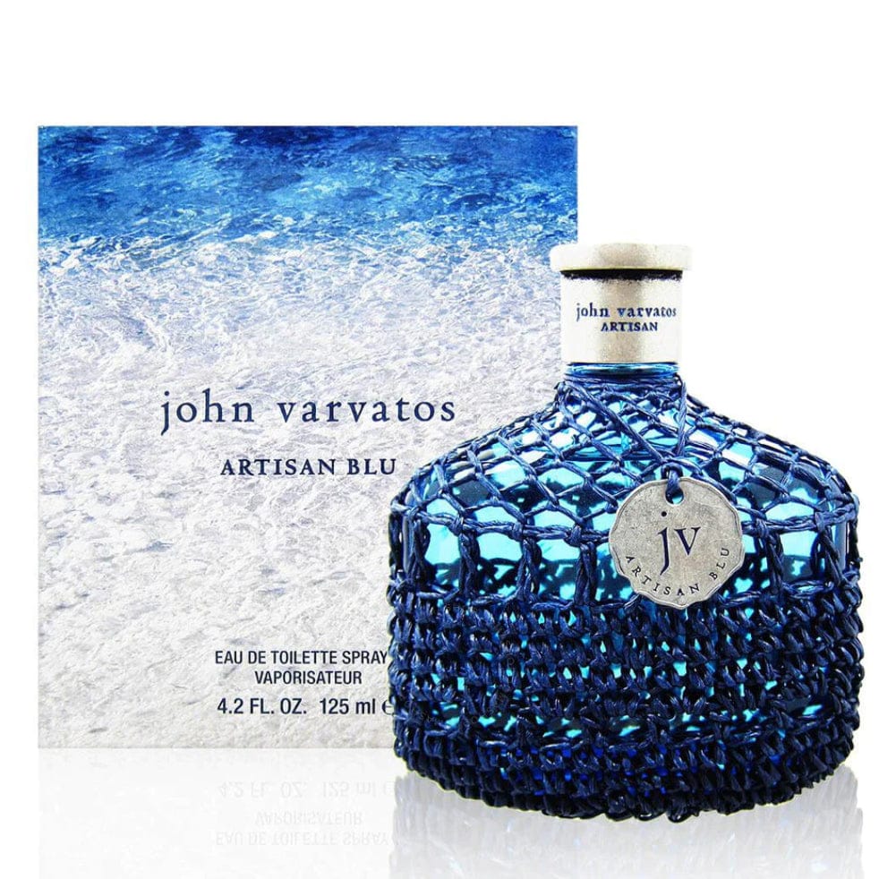 John Varvatos Artisan Blu Men’s Perfume/Cologne For Men Eau de Toilette 4.2 oz Edt