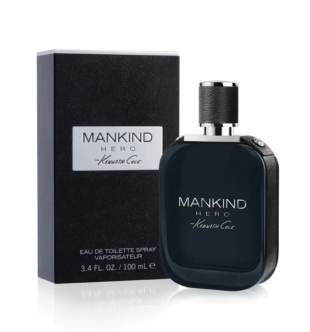 Kenneth Cole Mankind Hero Men’s Perfume/Cologne For Men Eau de Toilette 3.4 oz / Gift Set 3.4 oz Edt