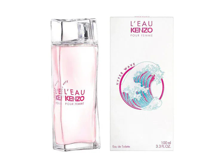 Kenzo L'Eau Kenzo Pour Femme Hyper Wave Women’s Perfume/Cologne For Women Eau de Toilette 3.4 oz Edt
