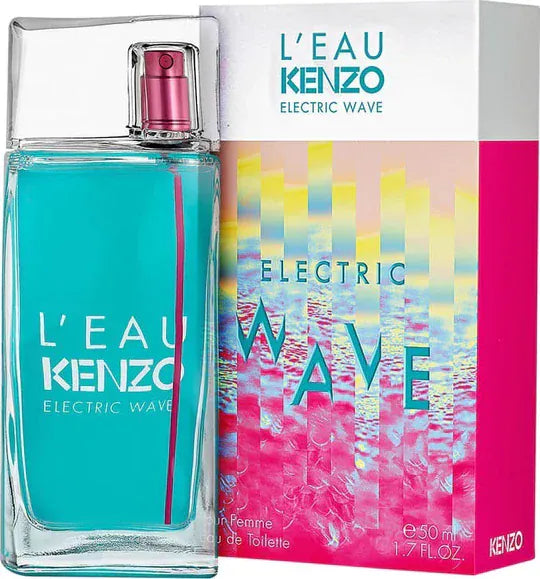 Kenzo L'Eau par Kenzo Electric Wave pour Femme Perfume For Women/Cologne For Women Eau de Toilette 1.7 Oz Edt