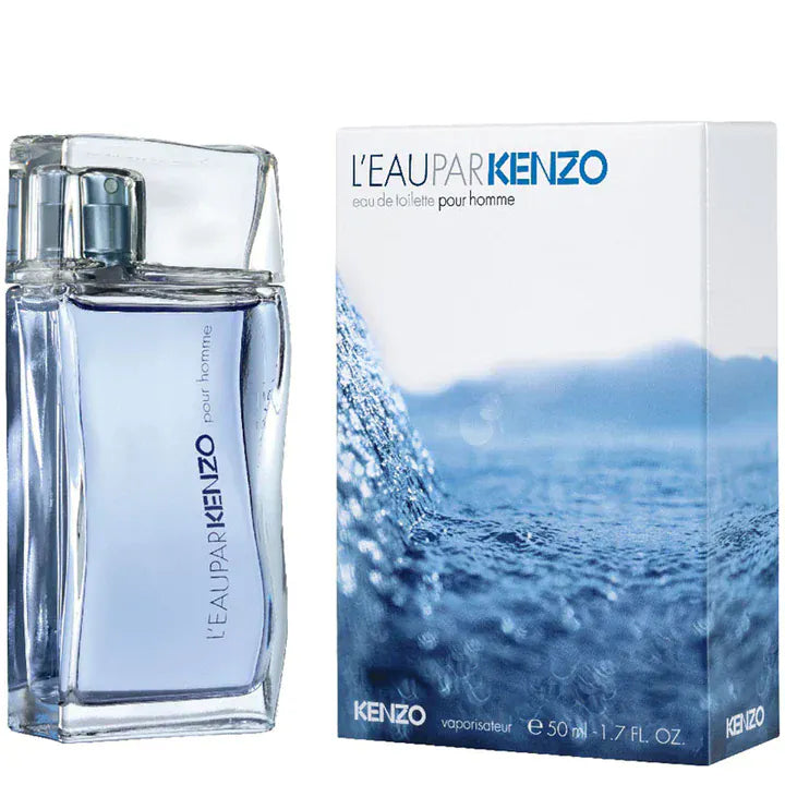 Kenzo L'Eau par Kenzo pour Homme Men’s Perfume/Cologne For Men Eau de Toilette 1.7 Oz /3.4 Oz / Gift Set 3.4 Oz Edt