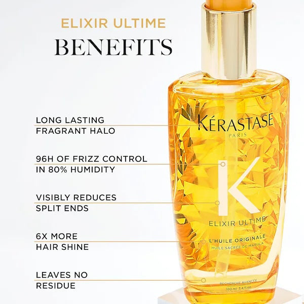 Kerastase Elixir Ultime L'Huile Originale Versatile Beautifying Hair Oil 100ml