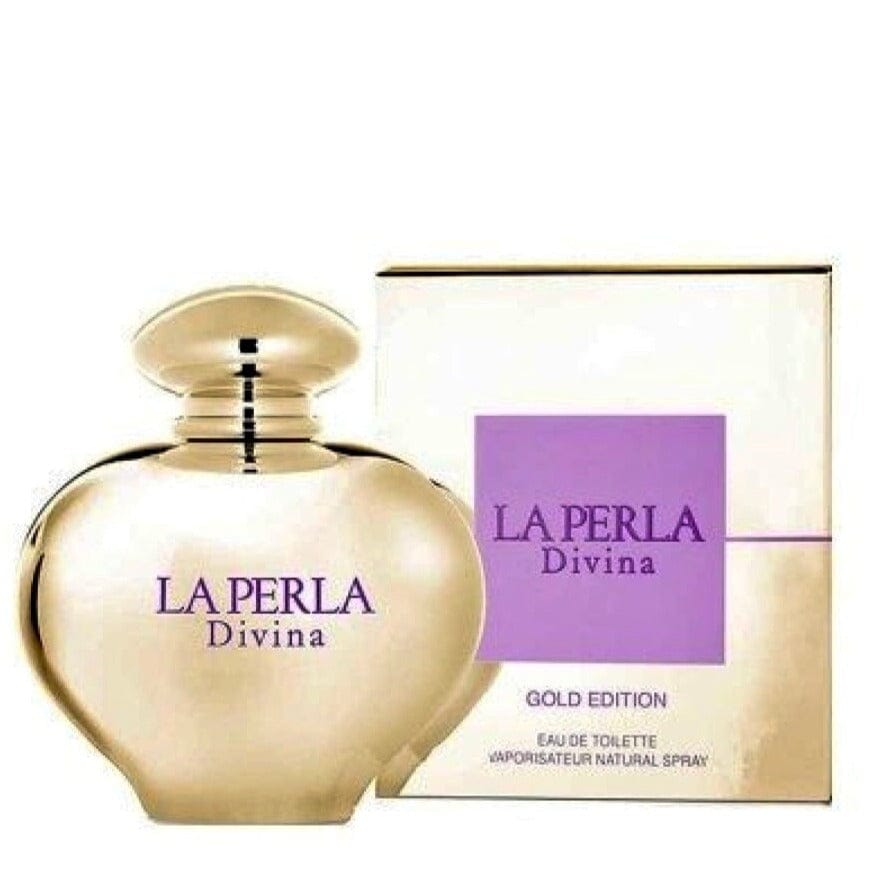 La Perla Divina Gold Edition Women’s Perfume/Cologne For Women Eau de Toilette 2.7 oz Edt