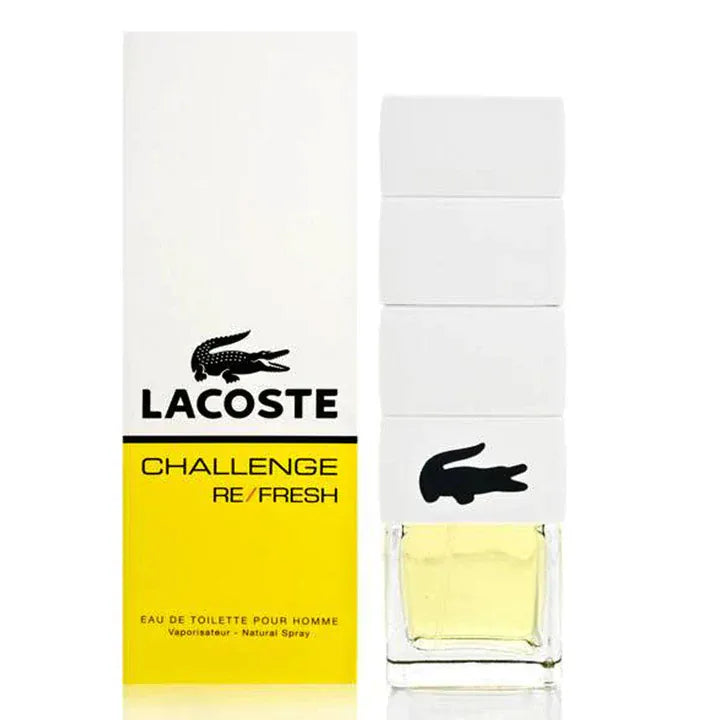 Lacoste Challenge Re/Fresh Men’s Perfume/Cologne For Men Eau de Toilette 2.5 Oz / 3.0 OzEdt