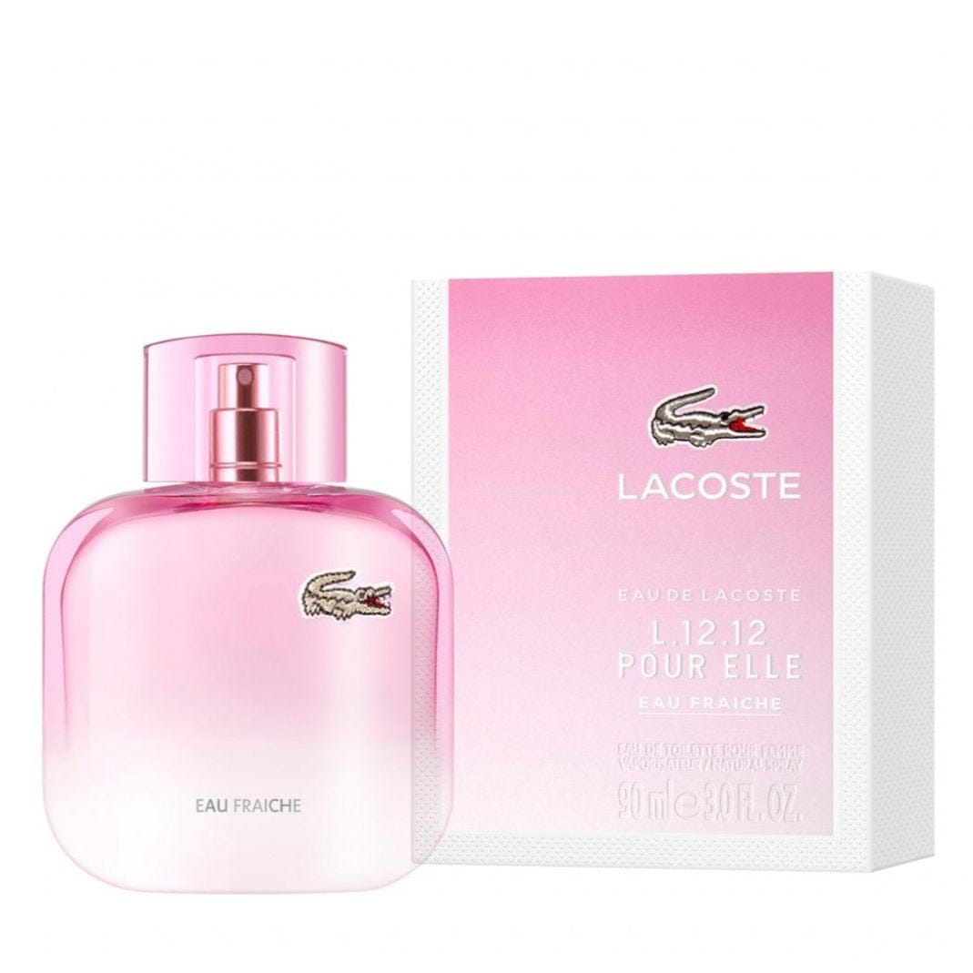 Lacoste  L.12.12 Pour Elle Eau Fraîche Women’s Perfume/Cologne For Women Eau de Toilette 3.0 Edt